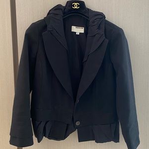 Linden Chan’s crop jacket